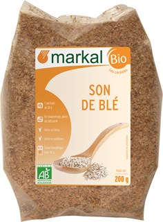 Markal Son de blé bio 200g - 1078